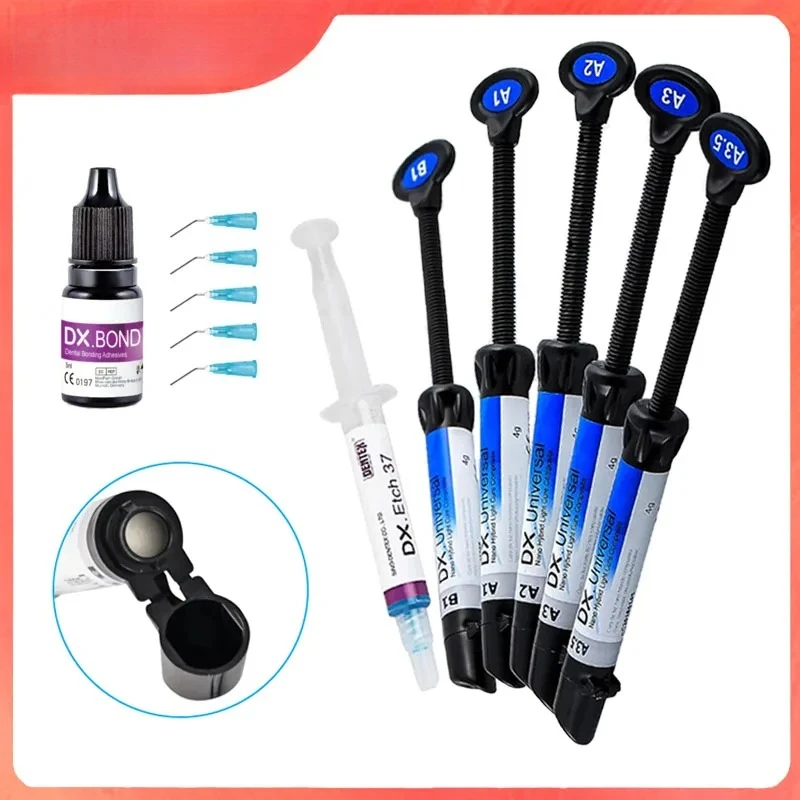 

Стоматологическая светоотверждаемая универсальная эстетическая композитная смола/клейкое склеивание/кислотный гель для травления передних/закрытых зубов восстановления