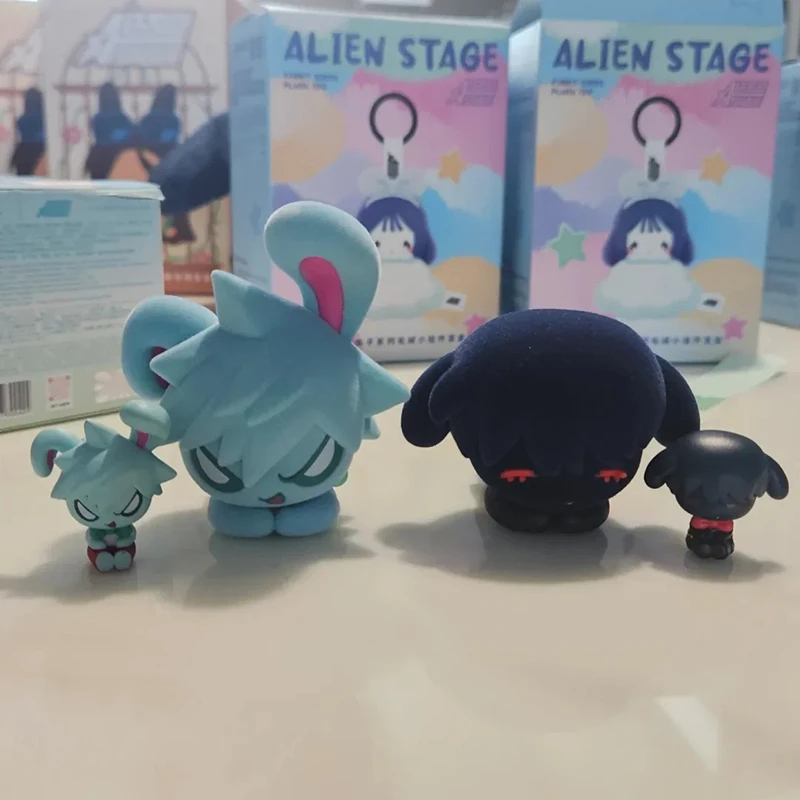 Genuine Alien Stage Rabbit Series Blind Box Mini Figure Desktop Ornaments Anime Figure Doll Toys Alien Stage Mystery Box Gift