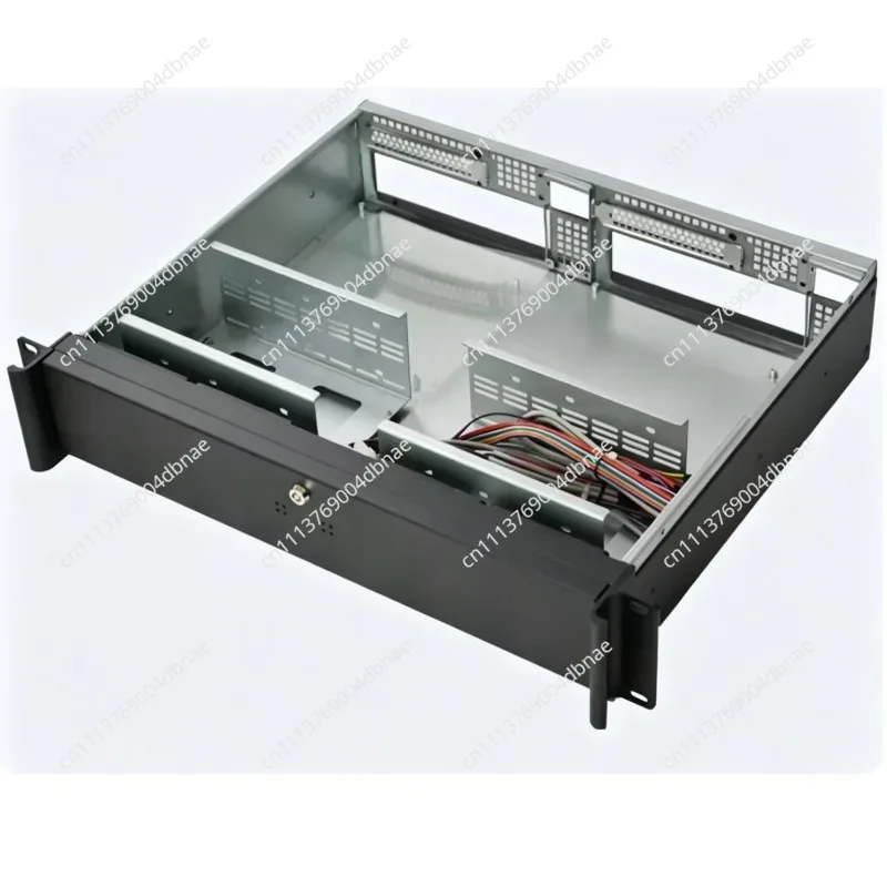 2U Mini ITX Dual System Industrial Compact Rack Mount Case for Server & Control System