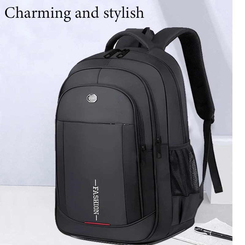 Anti-theft Laptop Backpack, Water-resistant Business Rucksack, Multi-compartment Travel Backpack for Men Women
