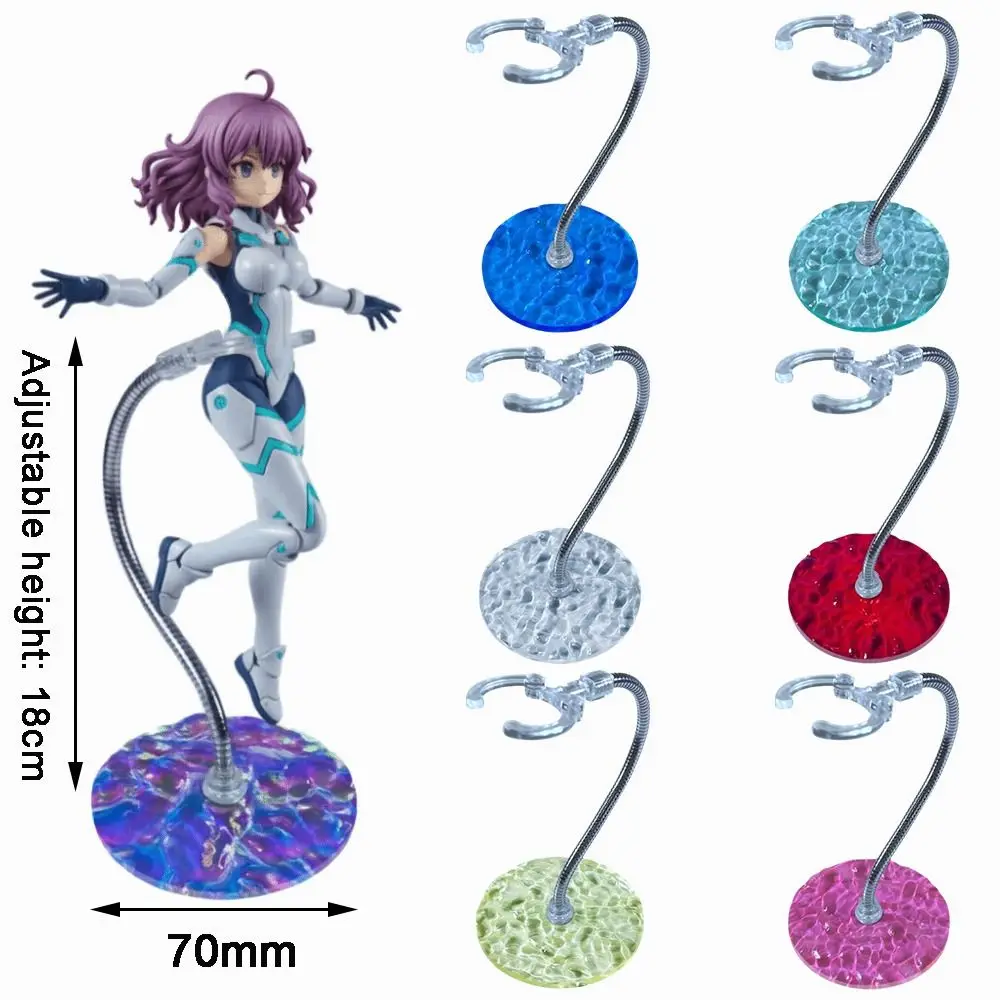Acrylic Display Stand Retractable Frame Crotch Support Figure Model Holder Adjustable Design for SHF HG 1/144