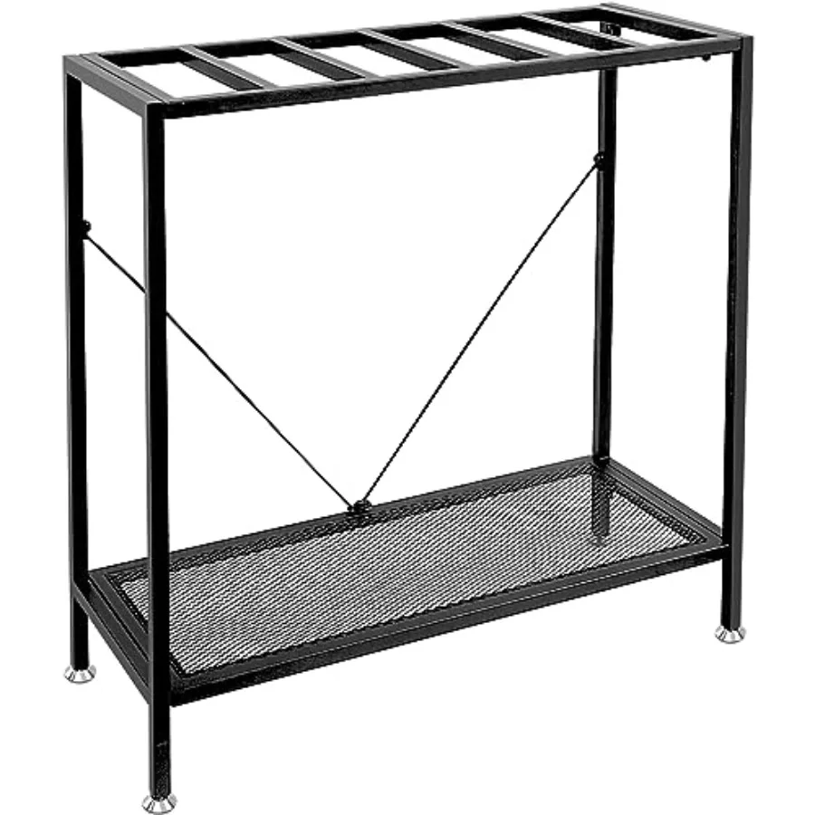 

Fish Tank Stand: The Perfect Metal Aquarium Stand Measuring 32.7" W x 13" D x 32.3" H to Fit Your Aquatic Display Needs