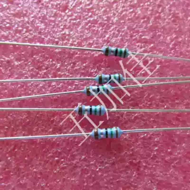 10-100pcs MRS25 0.6W 1.5R 0207 imported low-noise metal film resistor