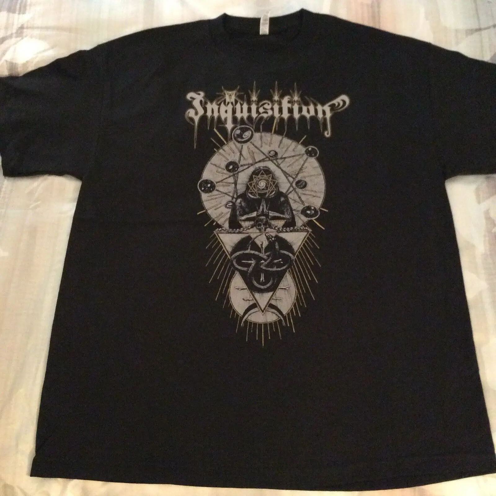 INQUISITION T Shirt XL The Chasm Urfaust Dawn Windir Absu Urgehal Djevel