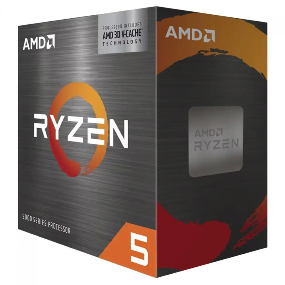 AMD Ryzen 5 5500X3D 6 النوى 12 خيط 3.0 جيجا هرتز (4.0 جيجا هرتز توربو) AM4 بدون مبرد