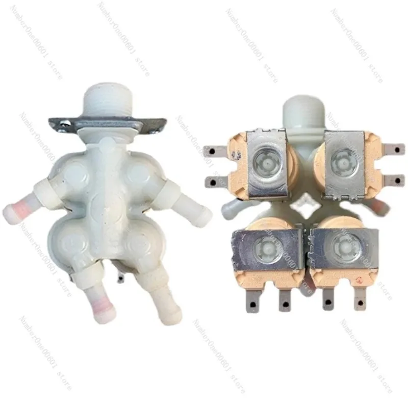 For Washing Machine Water Inlet Valve, WD90K6410OX DC62-00214N 220V Replacement Solenoid Valve Part