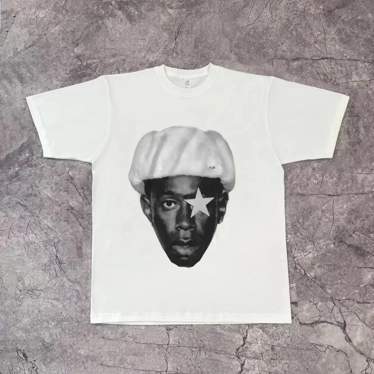 Rapper Frank T-shirt grafica retrò da uomo Hip Hop Ocean Album Abbigliamento T-shirt Y2k T-shirt in cotone oversize moda bionda unisex