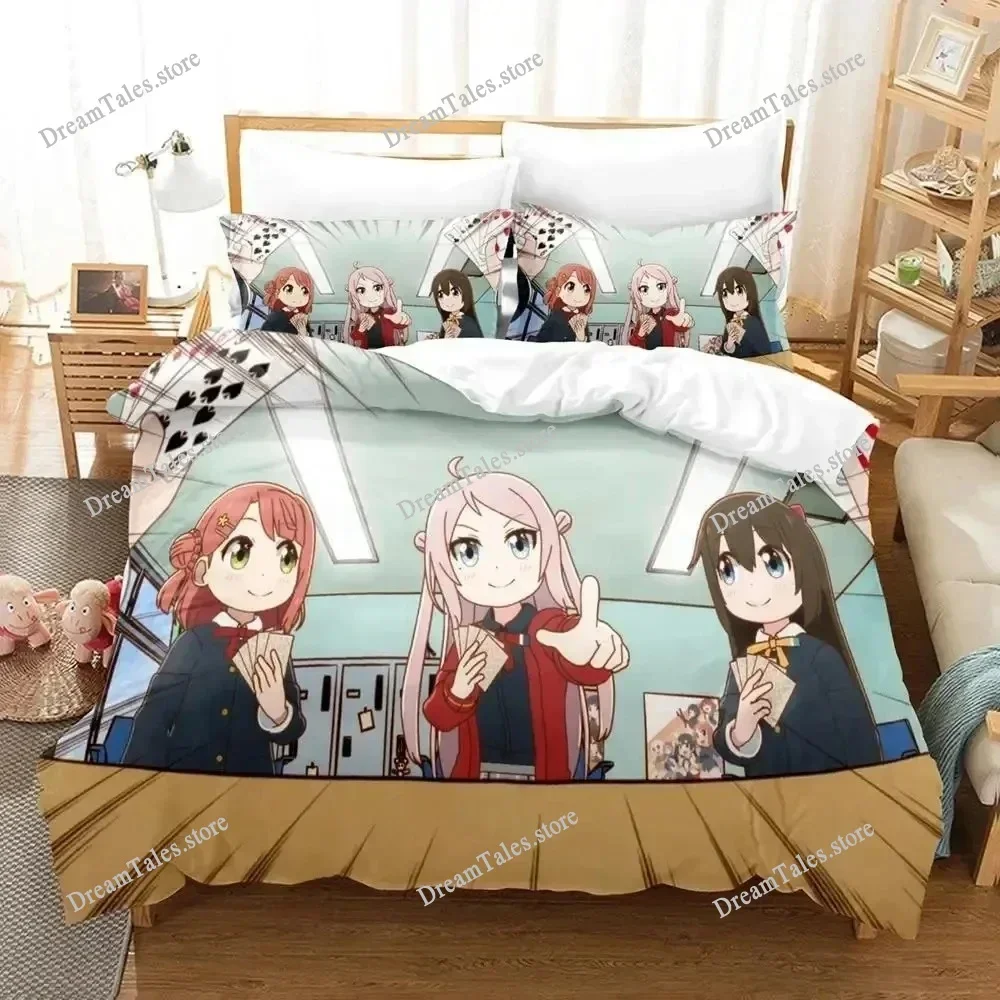

Anime Nijiyon Animation Bedding Set Boys Girls Twin Queen Size Duvet Cover Pillowcase Bed Kids Adult Fashion Home Textileextile7