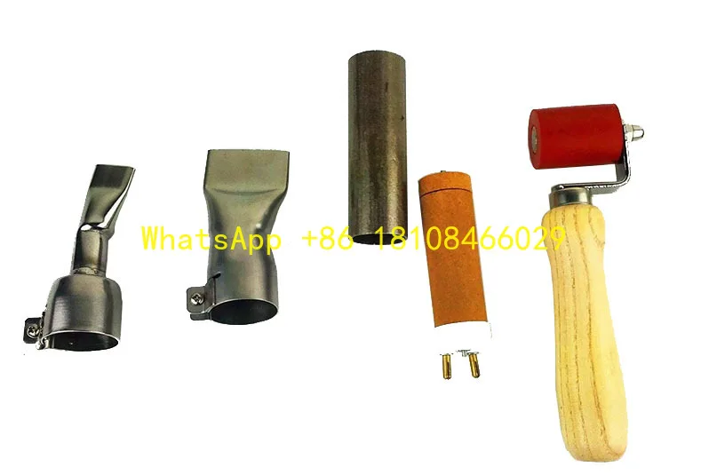 

high-performance Professional 1600W Electric Heat with Hot Air Torch PVC Banner Welding Heating Element Nozzles Knee Pads fo