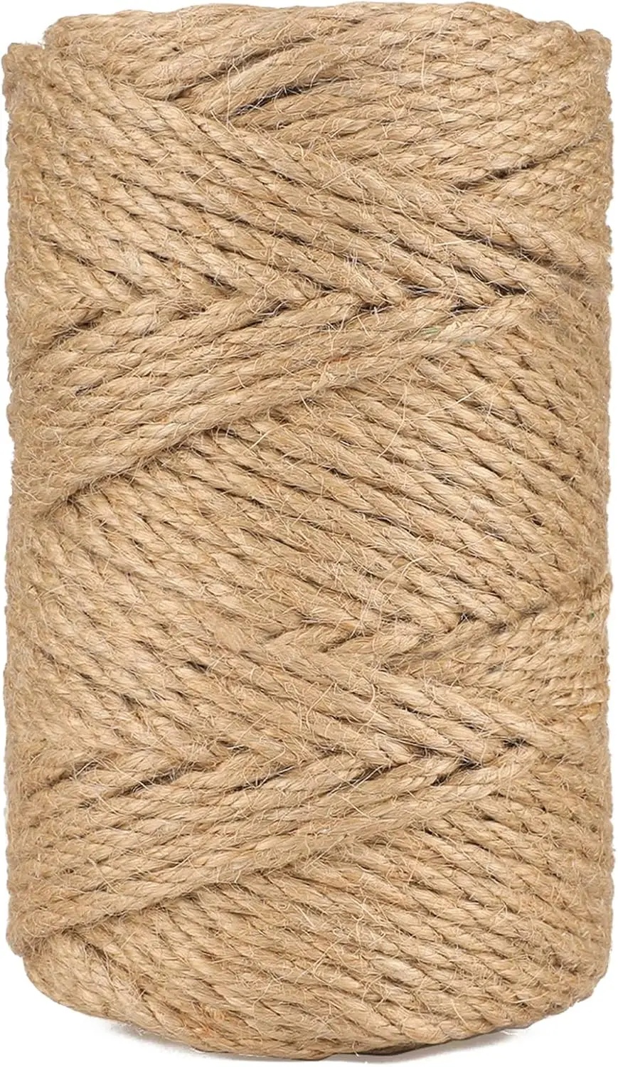 

5MM Jute Rope 164Ft Natural Hemp Twine for Crafts Gardening DIY