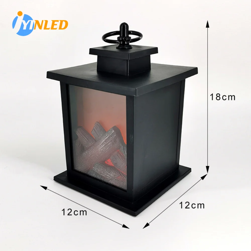 

Fireplace Lantern LED Artificial Flame Lamp Fake Fire Lamp Prop Flame Light Campfire Lamp for Halloween, Christmas, Festival