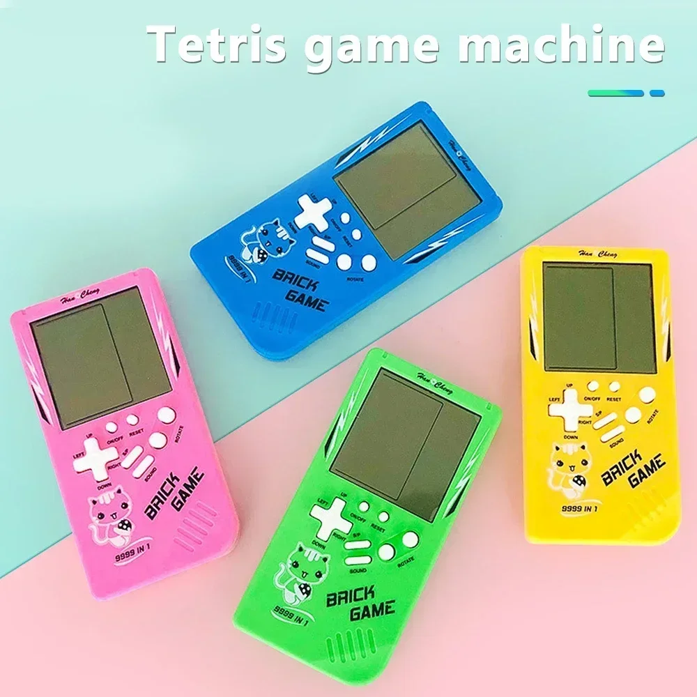 Tetris Nostalgic Retro Handheld Game Console 23 Games Eye Protection and No Radiation Perfect Gift for Children\'s Student Toys