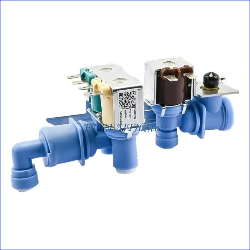 

124B Universal Long Lasting Triple Solenoid Valves for Refrigerator Water Inlet System Ensuring Smooth Operation 242252702