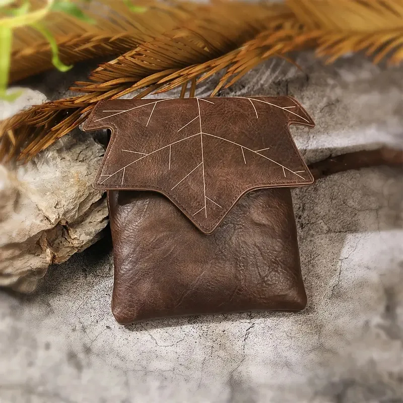 Halloween Mittelalter Renaissance Männer Und Frauen Ahornblatt Taille Tasche Viking Retro Beutel Geldbörse Karneval Party Cosplay Zubehör