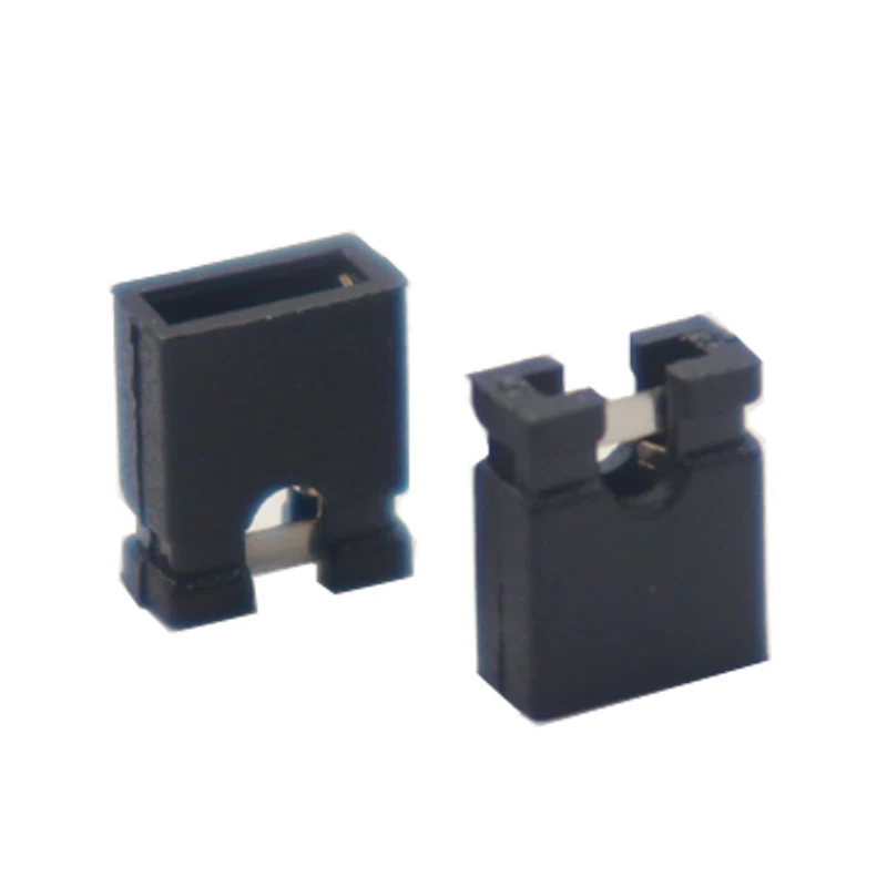 【300-100PCS】Pin HeaderJumper Blocks Connector 2.54MM For 3 1/2 Hard Disk Drive CD/DVD Drive Motherboard and/or Expansion Card G2