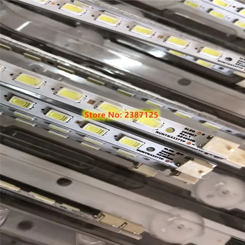 4PCS  LED Backlight Strip For RUNTK 4337TP LK460D3LA8S LK460D3LA8T LJ60-02445A KDL-46EX700 KDL-46EX705  KLV-46EX600 LTY460HM02