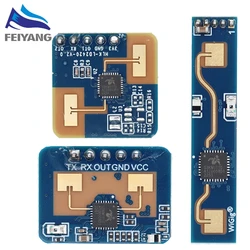 Hi-Link Yeni HLK-LD2410 5V Mini Yüksek Hassasiyet 24GHz İnsan Varlığı Durum Sensörü Radar Modülü Tüketici Elektroniği