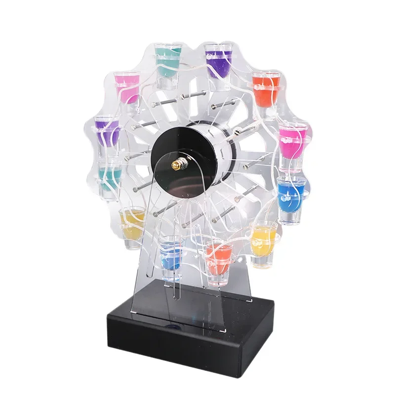 Bar KTV Cocktail Shelf Glow Creative Cocktail Glass Holder Champagne Wine Holder Ferris Wheel Bullet Glass Holder