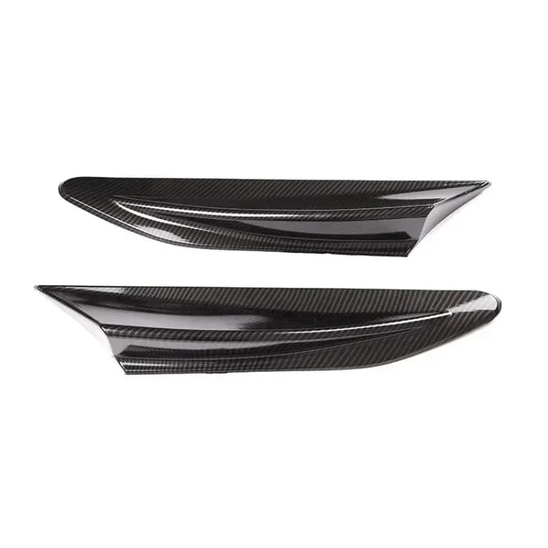 

Carbon Fiber Texture Exterior Accessories A Set for Subaru BRZ 86 GT86 Car Side Air Outlet Fender Fin Vent Trim Cover ABS