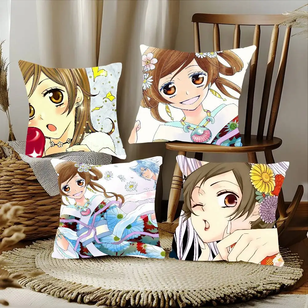 Nanami Anime Kamisama Love Pillow Case Fashion Square Pillowcase Bedroom Sofa Room Ins Decoration Leisure