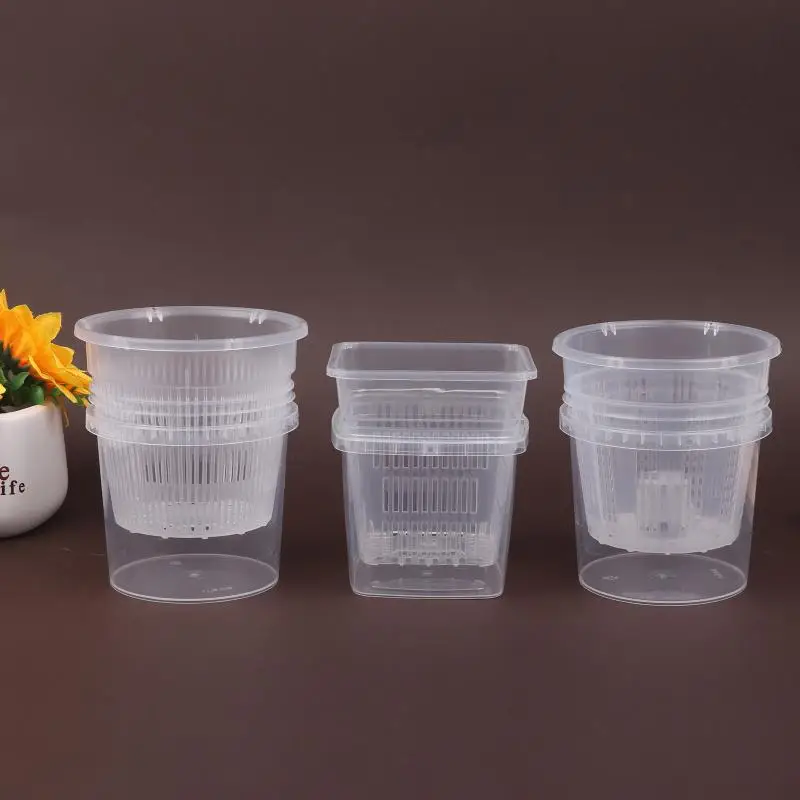 Self Watering Flowerpot Double-Layer Pots For Plants Nursery Pots With Holes Garden Automatic Absorbing Water Root