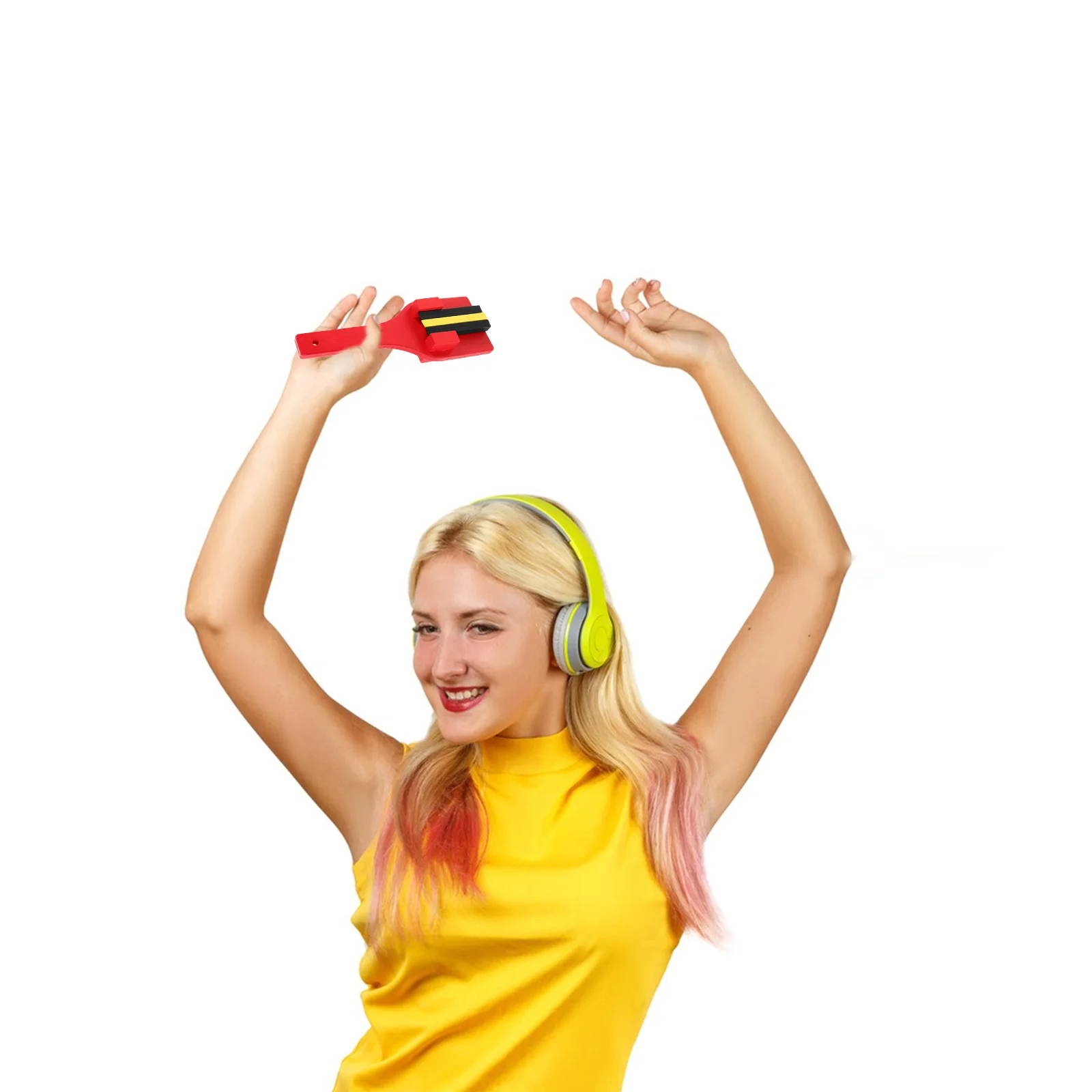 

Wooden Hand Clappers Party Carnival Festival Cheer Noise Maker Percussion Instrument Reusable Adults