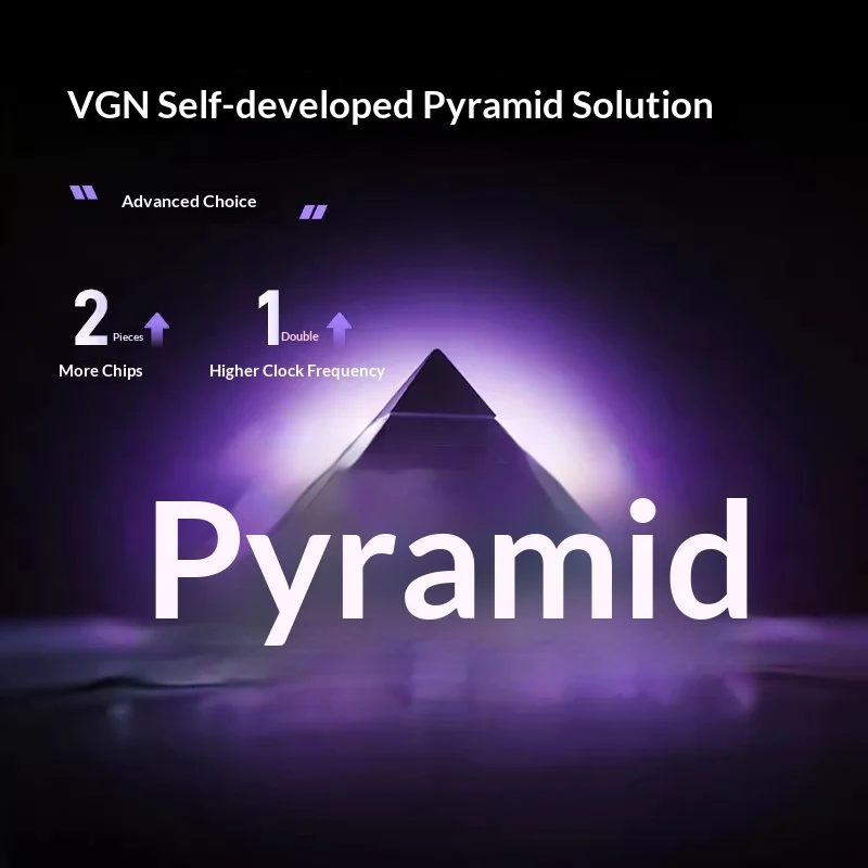 New VGN Lightning 68 Magnetic Axis Keyboard Wired Connection Customized High All Aluminum Customized Keyboard for Esports Games
