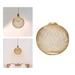 Easy Installation Hanging Pendant Lamp For Bedroom/Home/Hotel Modern Style No Burr Lamp Shade Gold