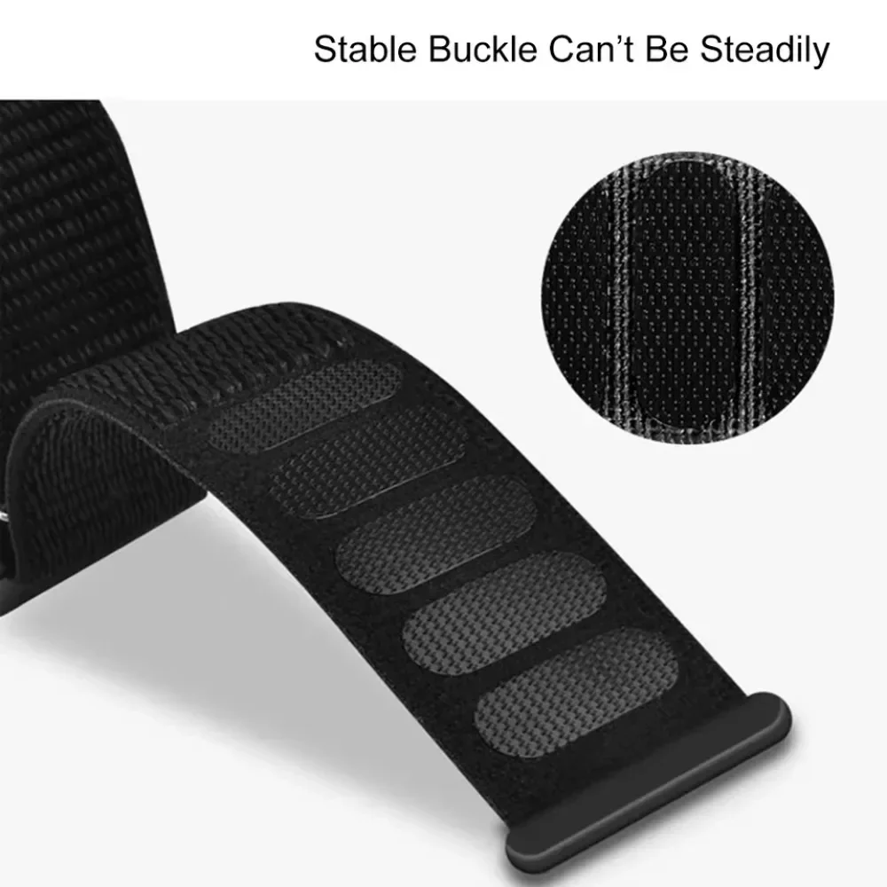 Nylon strap For Samsung Galaxy Watch Ultra 47mm Comfortable breathable replacement wristband For Galaxy Watch Ultra Loop Band