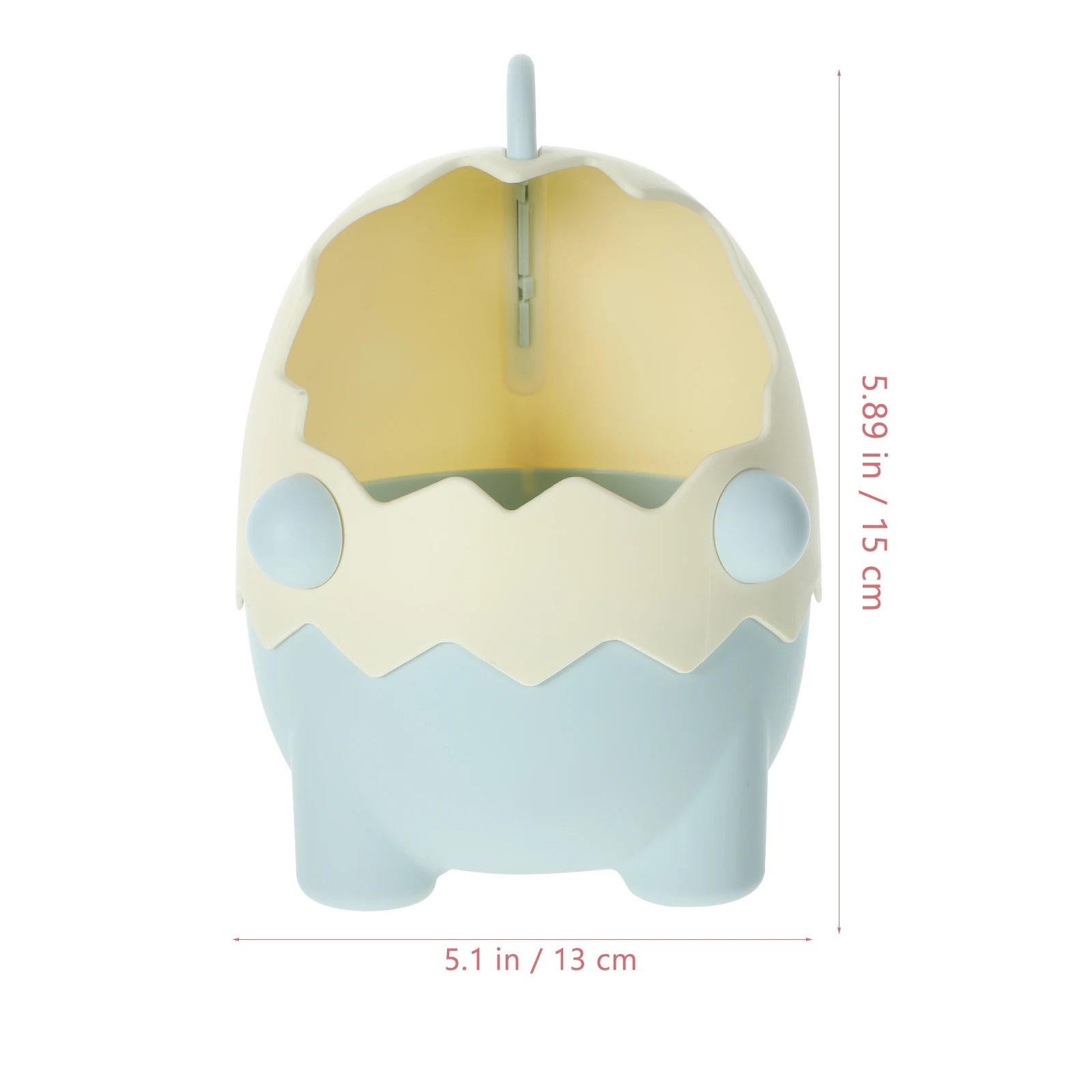 

Organizers Cartoon Dinosaur Egg Pen Holder Desk Bracket Blue Container Student Pencil