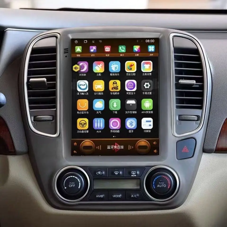 Android 14 Touch Screen For Nissan Bluebird Sylphy G11 2005 -2012 Car Radio Multimedia Video Player GPS Navigation Stereo
