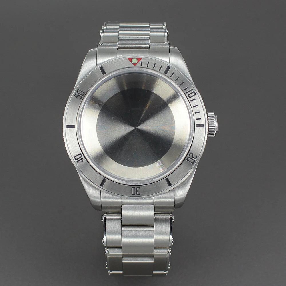 38mm Cassa per orologio in acciaio 316L Cinturini resistenti all'acqua per 4R Nh35 Nh36 Nh38 Nh70 Movimento NH35 Accessori per orologi Vetro zaffiro