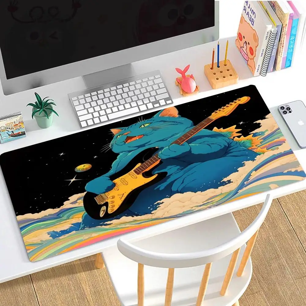 大型マウスパッド、オフィスパッド、ゴム製滑り止めマウスパッドデスクパッド、頑丈で耐久性があり、あらゆるシーンに適しています、PCアクセサリー、デスク