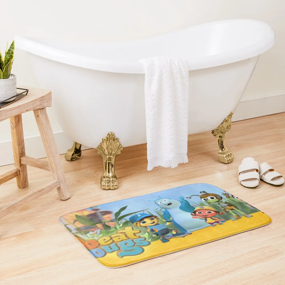 

Beat Bugs Bath Mat Bath Carpet Absorbent Bathroom Carpets For The Bathroom Kitchen Rug Mat