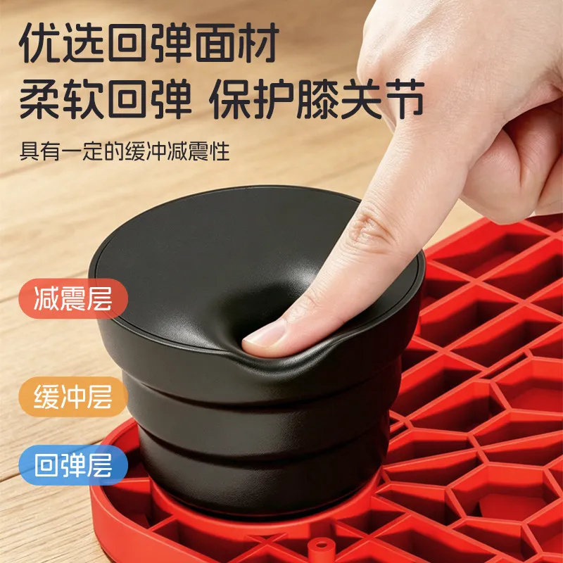 Children's Trampoline Household Children's Jumping Bed Sports Folding Rubbing Bed Baby Exercise Equipment Bouncing Bed Trainer