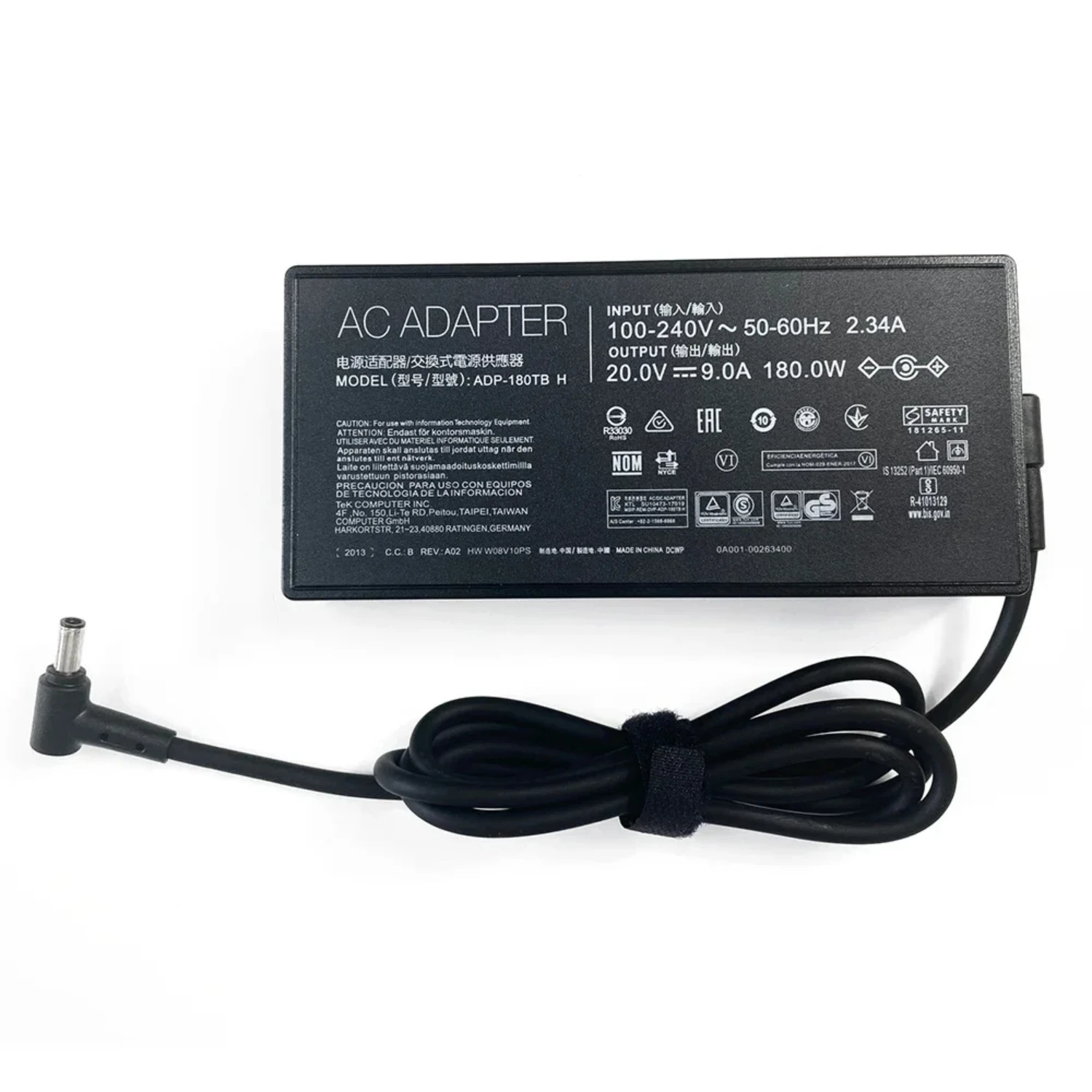 20V 9A 180W Laptop AC Adapter Charger for  TUF Gaming A17 FA706IU FX566II FA706II FA706IC FX507ZM TUF566IH FX505GD FA706