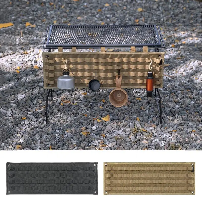 Camping Veranstalter Baldachin Veranstalter Camping Kochute nsilien flexibles Design für effiziente Lagerung tragbare Roll beutel Tasche