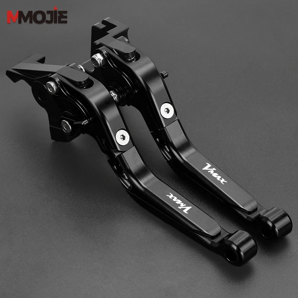 V-MAX FOR YAMAHA VMAX 2009-2016 2015 2014 2013 2012 V MAX Foldable Brake Clutch Levers 7/8'' 22mm Handlebar Handle Grips Ends