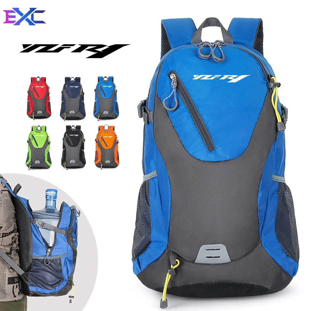 

For Yamaha YZFR6 YZFR3 YZFR1 YZFR7 YZF R6 R3 R1 R1M R25 R125 Outdoor Sports waterproof Backpack moto bag Motorcycle accesssories