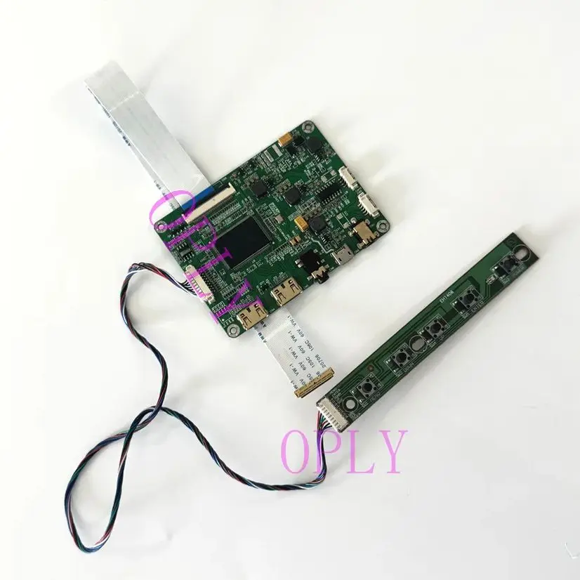 kit For N156HCE-GA2 N156HCE-EBA Controller Board monitor 2 HDMI-compatible LCD EDP Display screen 1920x1080 Micro Panel LED mini