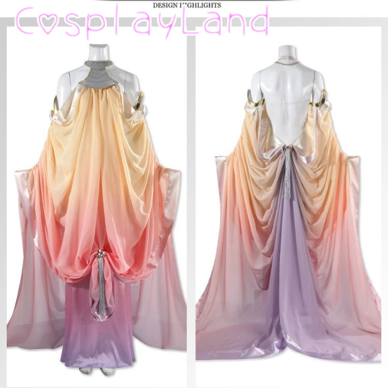 Disfraz de Padme, Vestido de Padme Lake, Traje para Halloween, Comic Con, Vestido de Princesa de Star Wars para Fiesta de Gala, Traje Hecho a Medida