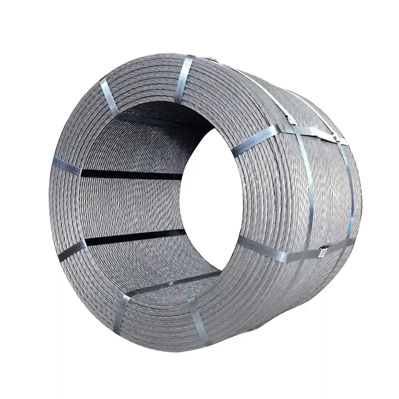 1*7 7*7 7*19 12.7mm steel wire cable galvanized steel wire pc strand