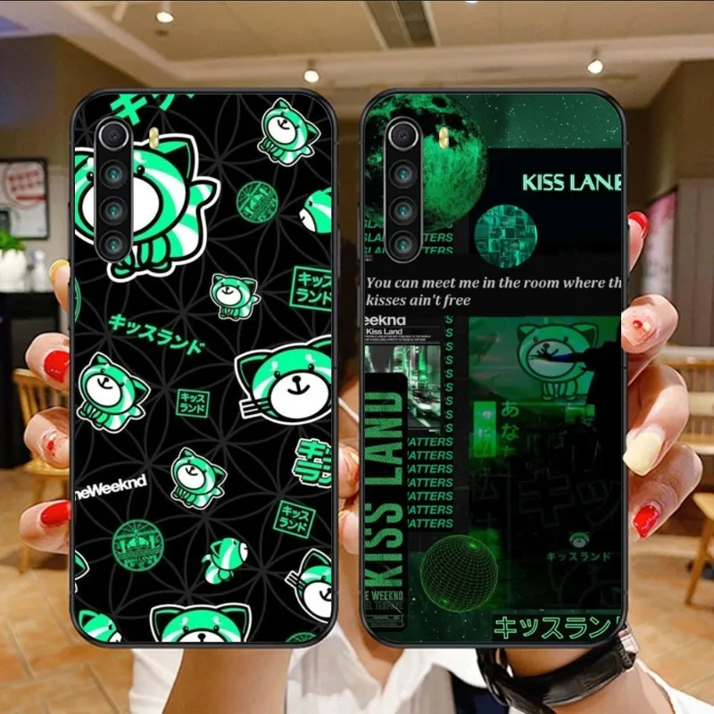 Weekend KissLand Mobile Phone Case for Xiaomi Mi 13 12 12S 12T 11T 10T 9T Lite Pro Ultra Poco F3 F4 F5 X4 GT Black Cover Funda