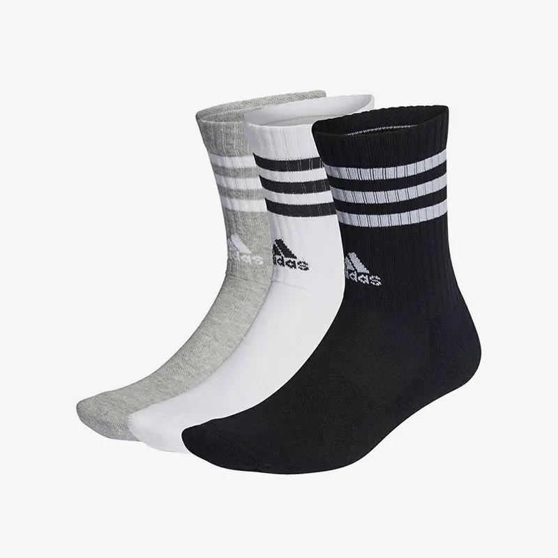 

Adidas Оригинальные весенние новые носки унисекс Mid-Crew, комплект из 3 предметов IC1323