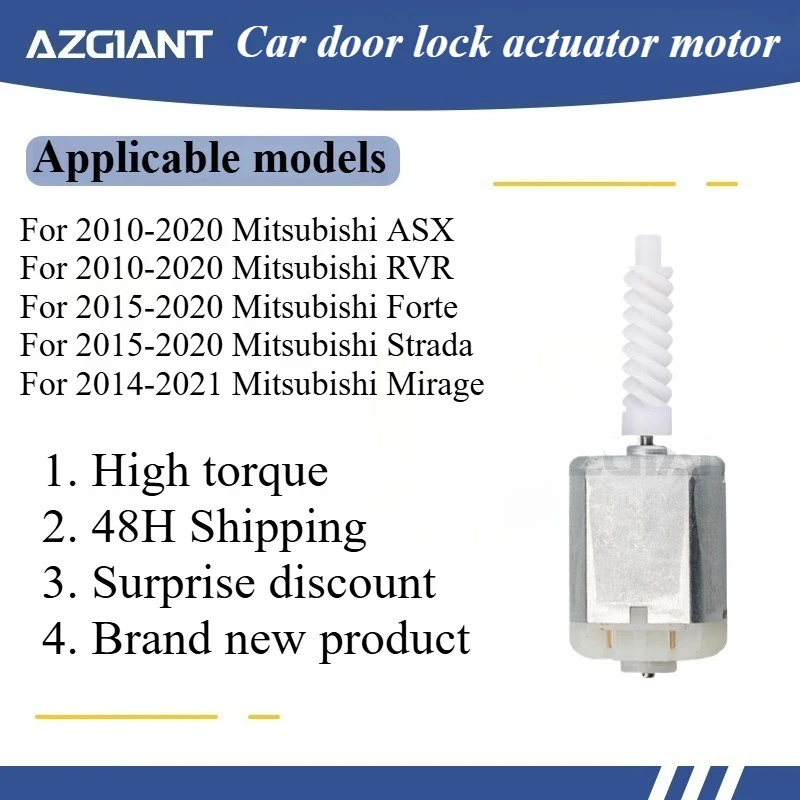 

AZGIANT FC-280PT-20150 Car door lock actuator motor for Mitsubishi ASX/RVR/Forte/Strada/Mirage High-quality replacement parts