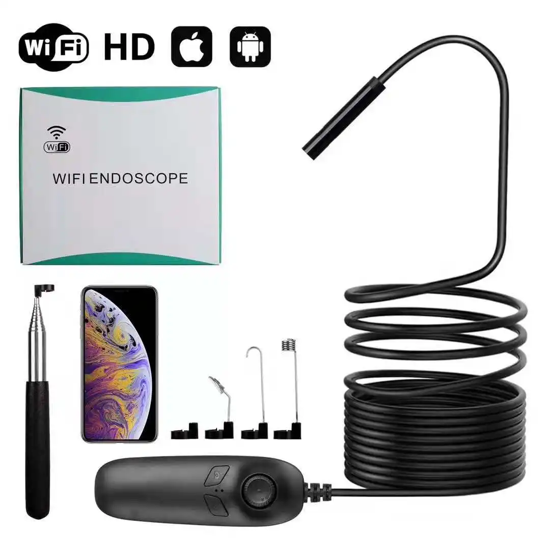 2MP 1200P  Handheld WIFI Endoscope Inspection CMOS Borescope Water-proof Digital Microscope Camera