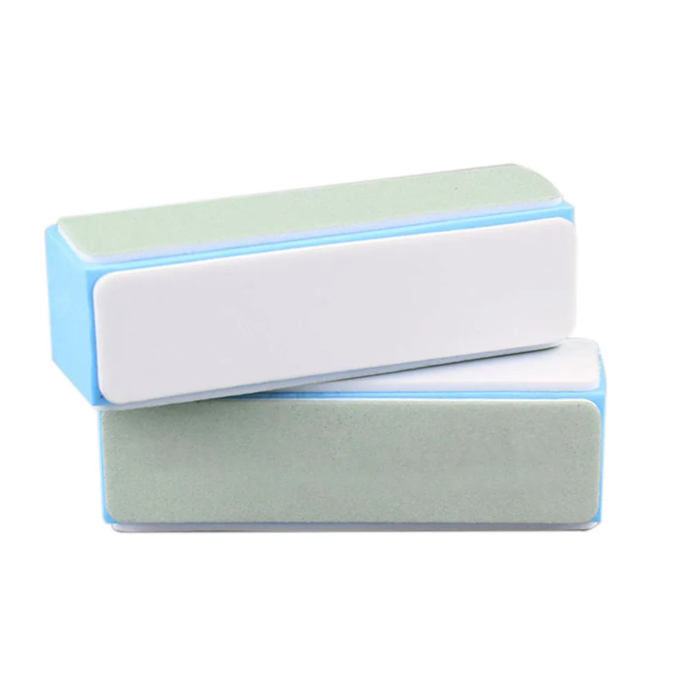 10 قطعة كتلة مبرد أظافر مربع للخشب المعادن تلميع الفني بودي طحن الرملي ملف أداة عدة مسمار الفن مجموعة تشذيب الأظافر #2