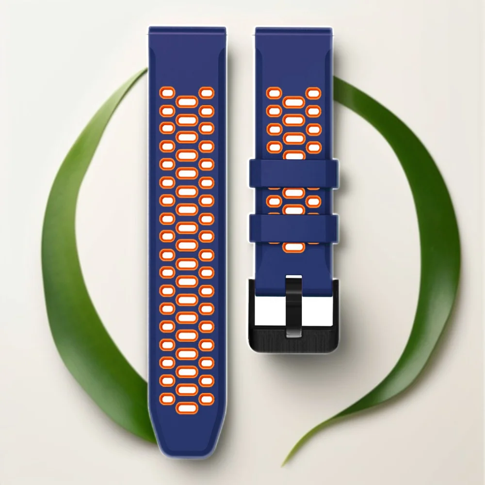 Мягкий силиконовый ремешок 22 мм для HUAWEI WATCH GT5 4 46 мм / Watch 4 Pro GT5 3 2 Pro Спортивный браслет для Huawei Ultimate / Замена