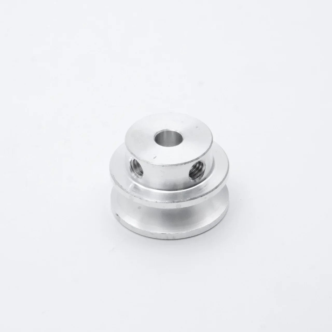 3-5mm Aluminum Alloy V-Groove Pulley Wheel for DIY Motor Lathe Drilling Machine Unpowered Spindle Precision Accessory