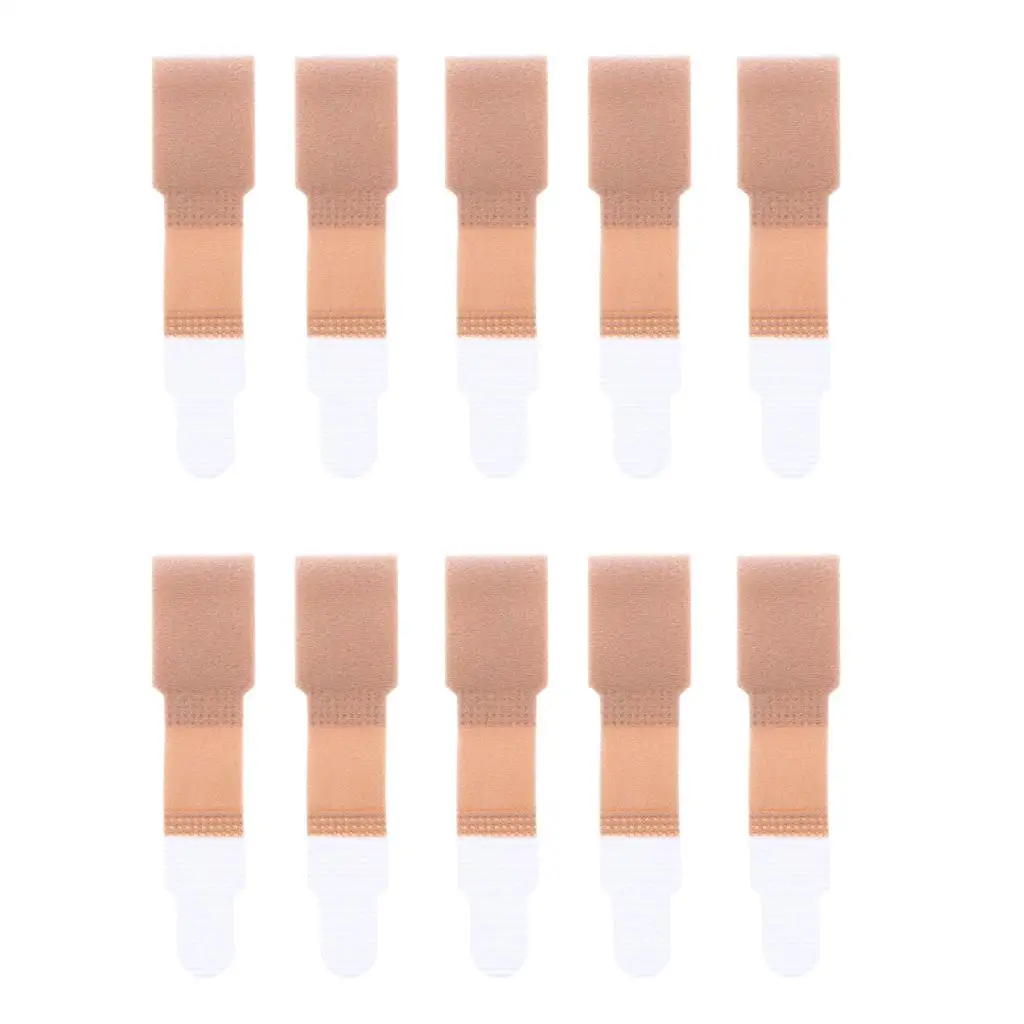 Toe Separator Splints Reusable Rubber Toe Corrector Nail Parts Cushion for Hammer Toe Relief